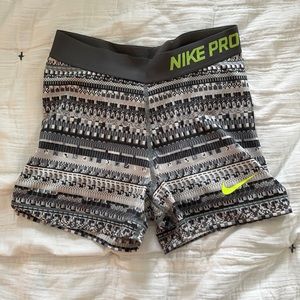 Nike Pro Spandex Shorts Size Small